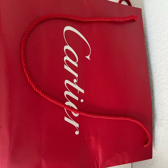 Authentic Cartier Paper Bag - Picture 2 of 2